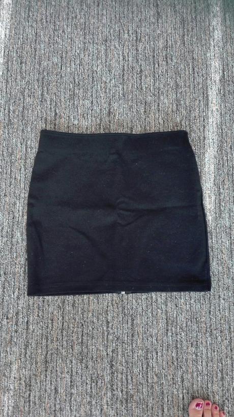 Černá sukně, h&m,s