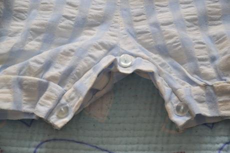 Letní plátěný overal 68/74, tulec trend,74