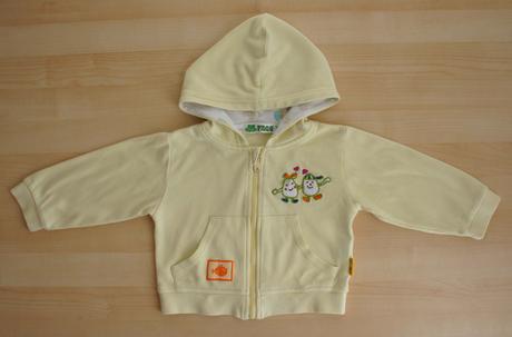 Set 2x mikina s kapucí na zip. vel.80-86, frog,80