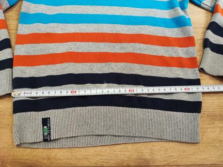 Pruhovaný svetr, palomino,116