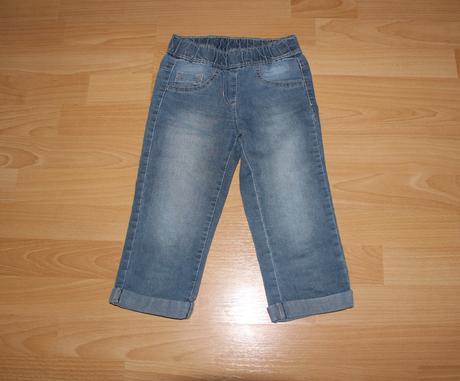 Riflové, džínové 3/4 kraťasy, pepperts,122