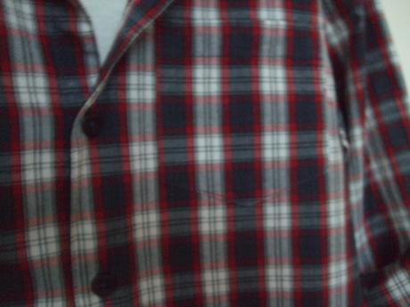 Modro-červeno-biela károvaná košeľa, f&f,128