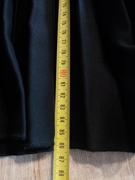 Černá plisovaná/skládaná sukně vel. 40 (l), new look,l