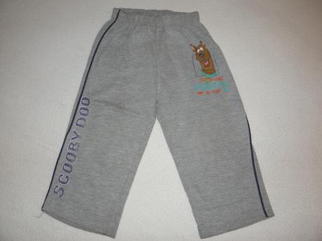 Tepláky zn. scooby doo vel.86/92, 86