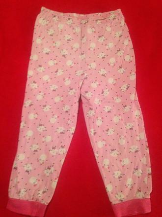 Dívčí pyžamové kalhoty kočky a myši, 98