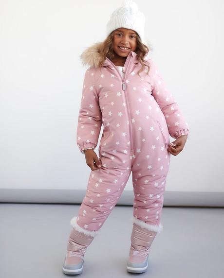 Dívčí hvězdičková kombinéza zimní overal světlý, sinsay,98