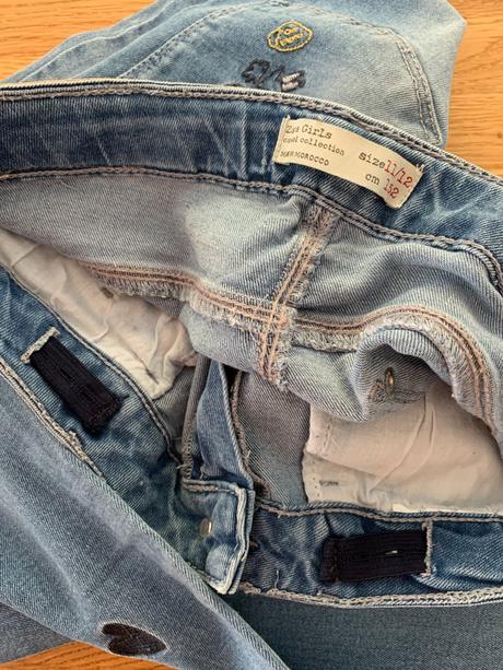 Kalhoty & prošívané džíny zara vel. 152, zara,152