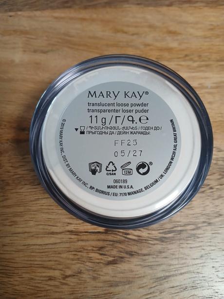 Transparentní sypký pudr mary kay, nepoužitý,