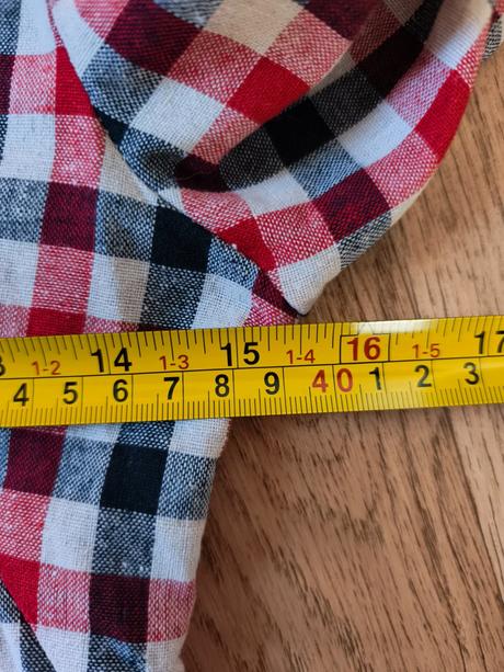 Kostkovaná košile 152/158, xxs, 152