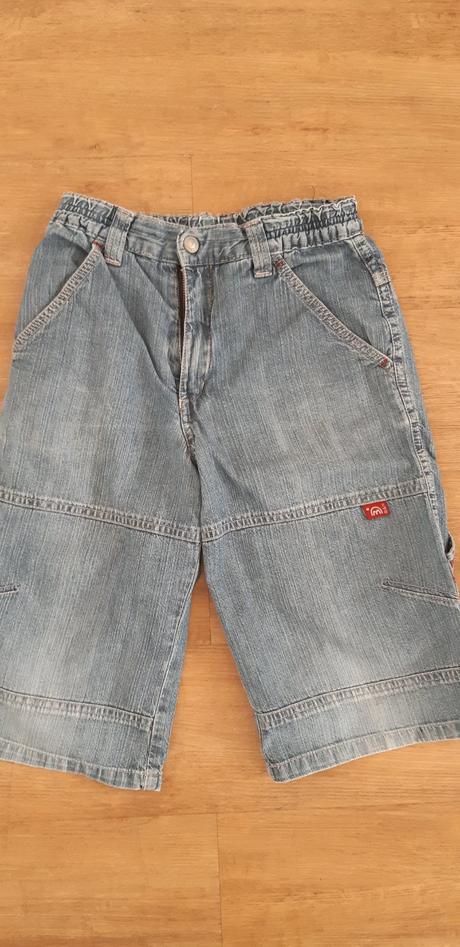 Džínové šortky, kraťasy vel. 122, 122