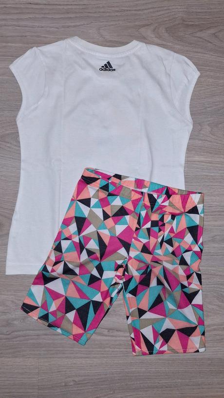 Sportovní souprava adidas-tričko+legíny, adidas,134