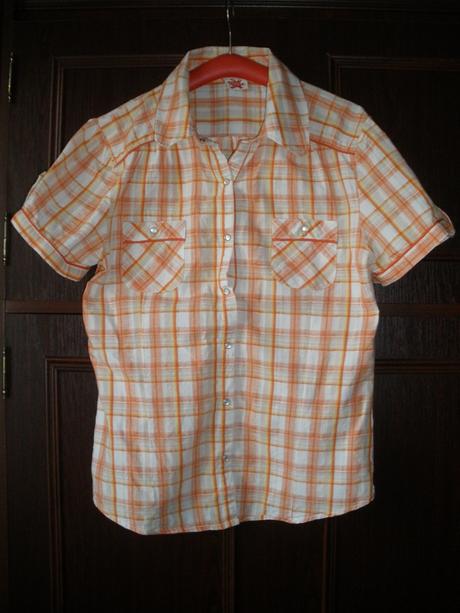 Dívčí košile s krátkým rukávem, 158