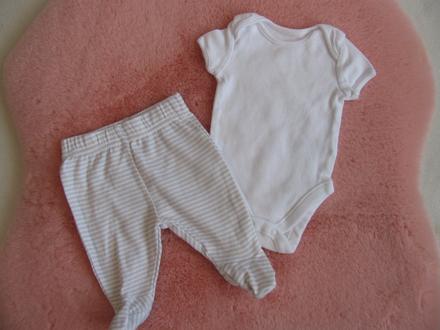 Novorozenecká souprava-body+polodupačky, 56