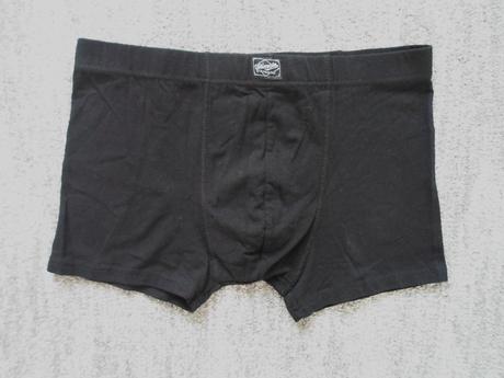 Černé trenky trenýrky boxerky - 3 kusy, s