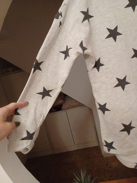 Mikina s hvězdičkami 158/164, h&m,158