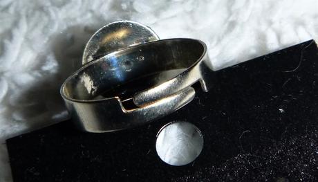 Sada-náušnice+prstýnek - banánová, 