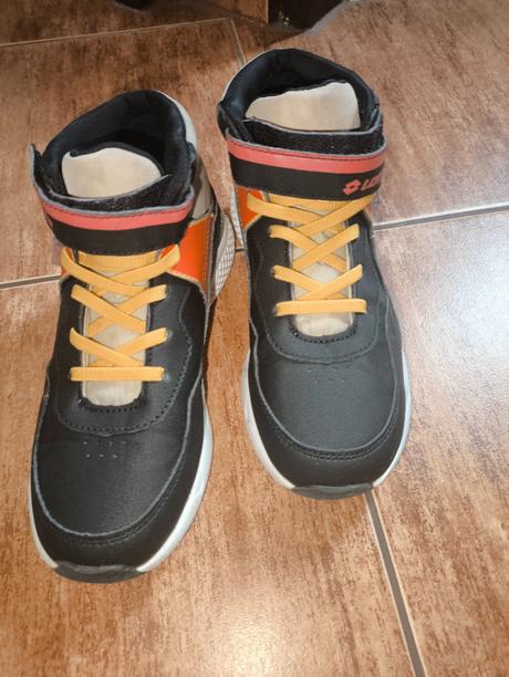 Kotníkové boty  softshell, lotto,34