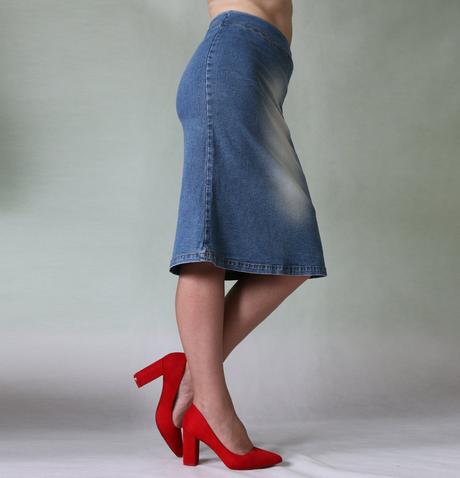 Džínová sukně vero moda, s-36, vero moda,s