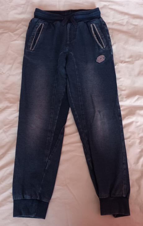 Dívčí tmavě modré rifle lotto, lotto,140