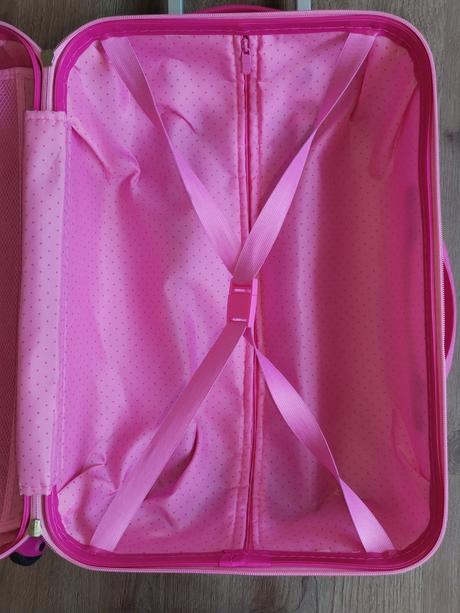 Dívčí cestovní kufr skořepinový, 