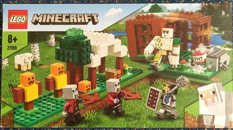 Lego minecraft 21159 - the pillager outpost.,