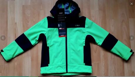 Nová softshellová outdoorová voděodolná bunda cmp, cmp,128
