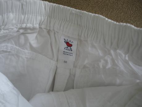 V top stavu pláťáky, rolky c+a, vel. 12-18 měsíců, c&a,86