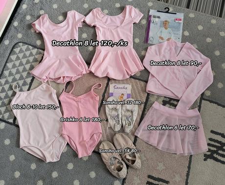 Baletní oblečení + piškoty, 116