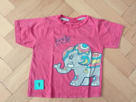 Triko krátký rukáv 98 slon, okay,98