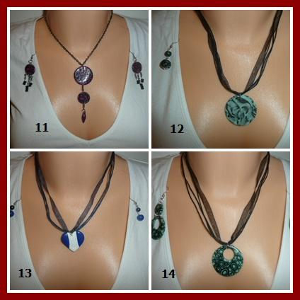 Set řetízek - náhrdelník + náušnice,