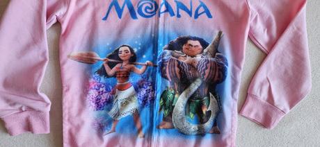 Dívčí minina, mikinka odvážná vaiana, mauí vel.130, 128