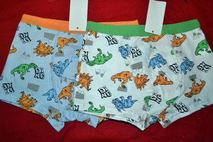 2x  boxerky bavlna,v.134-146, 134 / 140 / 146