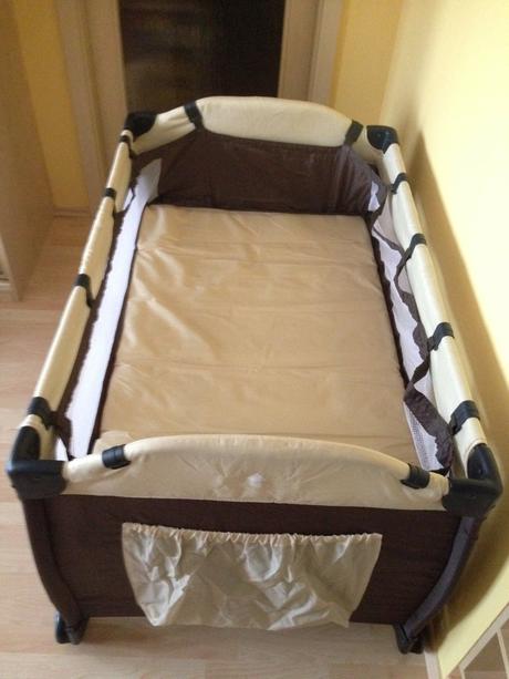 Skládací cestovní dětská postýlka, šířka (cm): 65,délka (cm): 120