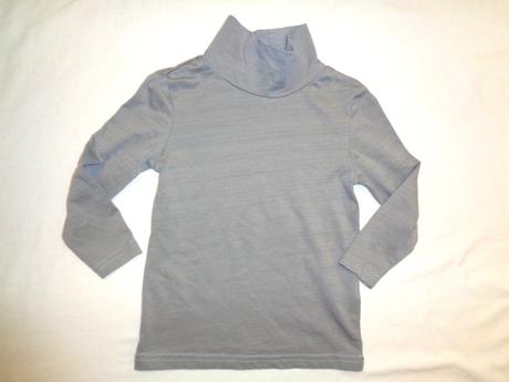 Šedý funkční melírovaný rolák, 104