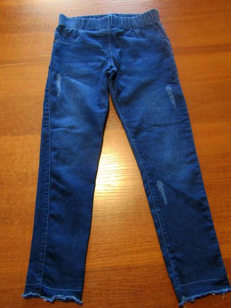 Dívčí džegíny vel 140, f&f,140