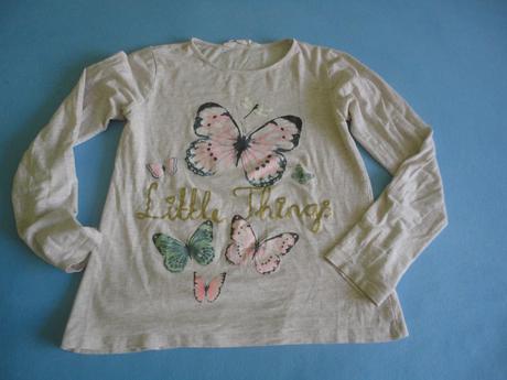 Tenké triko dl. rukáv hm, vel. 8-10 let, h&m,134