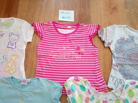 4 x tričko krátký rukáv, vel 110/116, disney,110