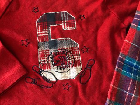 Vel. 80 pyžamový komplet s kostkou, 80