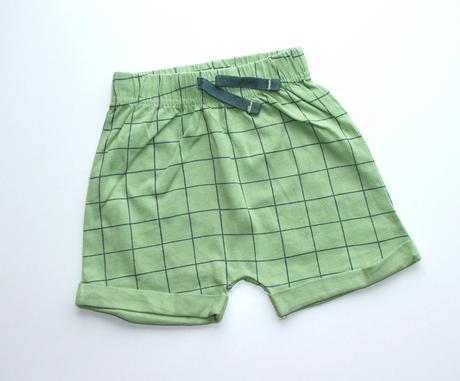 K433 zelené kraťasy vel. 74, nutmeg,74