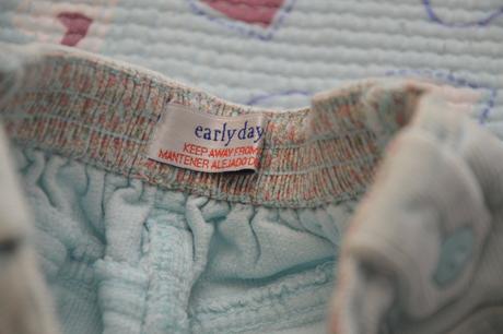 Modré manžestrové kalhoty s výšivkami, early days, early days,92