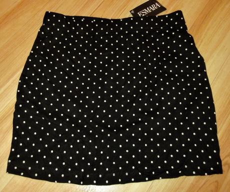 Puntíková sukně, esmara,s