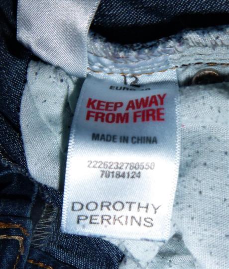 Rovné džíny vel.m-l malá postava, dorothy perkins,l