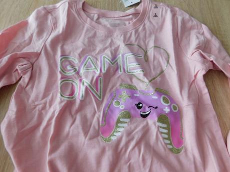 Dívčí triko-dlouhý rukáv, children's place,116