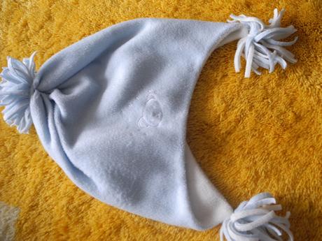 Fleesová čepice a šála, 