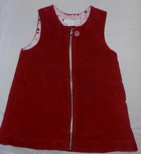 209.manšestrové šatičky 6-9 měs., h&m,74