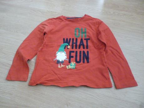 Vánoční triko vel.6-7 f-f, 122