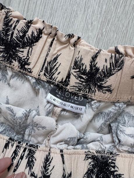 Kraťasy s palmičkami vel.l, l