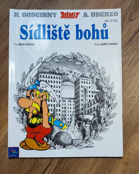 2 komiksy asterix a obelix, 