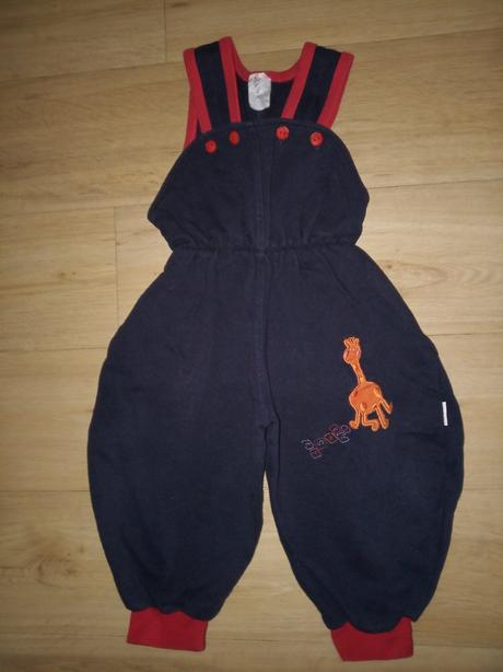 Kalhoty / tepláky s laclem, loana,80