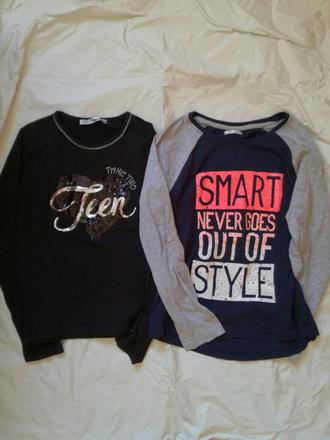 Trička s dlouhým rukávem, 146